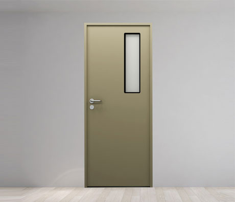 clean room powder coated steel door price