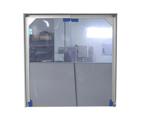 pvc curtain swing door manufacturer