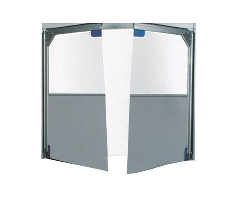 pvc curtain swing door supplier